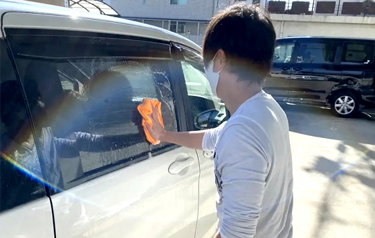 就労継続支援B型Hopeの外作業(清掃・洗車・遺品整理)