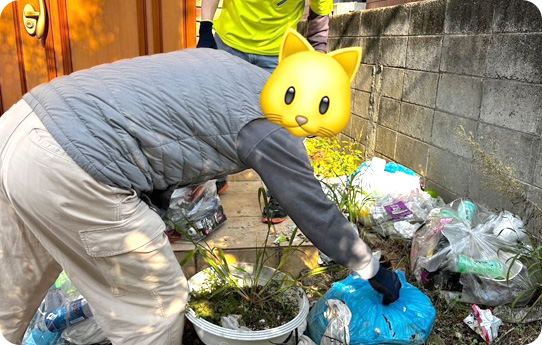 就労継続支援B型Hopeの遺品整理作業 等
